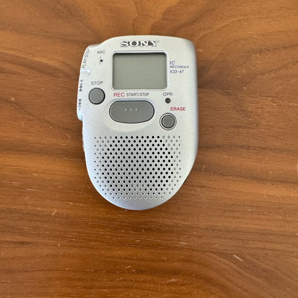 Sony IC recorder